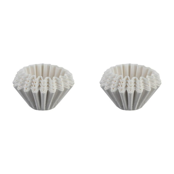 YWIYIUD Coffee Filters Disposable Small Coffee Filters 100PCS BasketCoffee Paper Filter Natural BasketCoffee Filter Paper for Coffee Maker,Small Coffee Travel Brewer,Coffee Kit