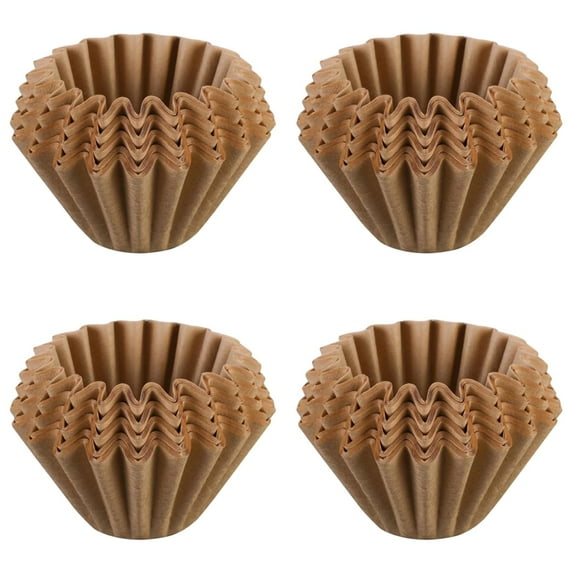 YWIYIUD Disposable Small Coffee Filters, 200PCS UnbleachedBasket Coffee Paper Filter for 4-5 Cup Coffee Maker, Coffee Kit Suitable for Home Coffee Maker