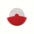 YWKJC Steel Pizza Cutter Round Roller Wheel FoodSafe Baking Tool For Kitchen Use