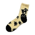 thumbnail image 1 of YWMJI Fuzzy Socks for Unisex Cozy Fluffy Slipper Socks Soft Thick Warm Home Fuzzy Socks Warm Socks Warm Winter Festival Socks Cute Fuzzy Socks Soft Plush Warm Winter Sleep Home Soft Socks Yellow, 1 of 4