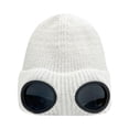 thumbnail image 1 of YWMJI Unisex Goggles Thick Knitted Beanie Soft Cozy Plush Lined Brimmed Ski Caps Windproof Fasion Cuffed Beanies Watch Hat Cozy Soft Thick Thermal Stretch Snug Fit Outdoor Activities White One Size, 1 of 4