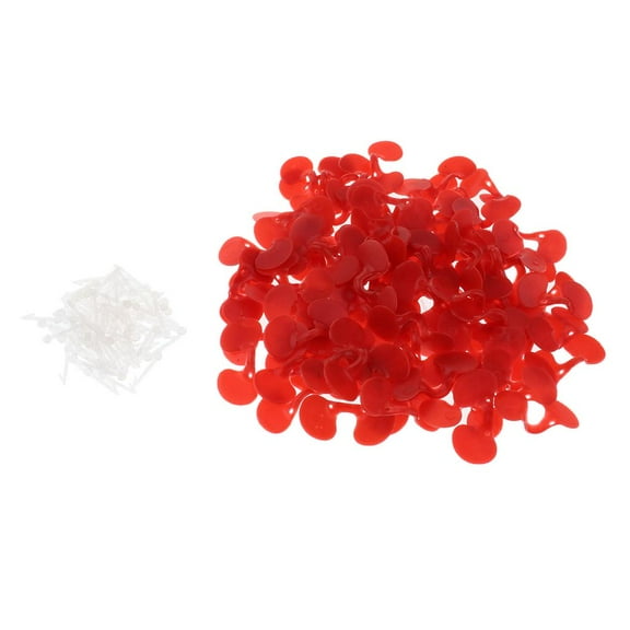 YWMJZEU 100 Pcs Chicken Peepers Eye Glasses Poultry Blinders Spectacles Anti-Pecking