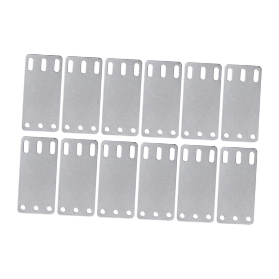 YWMJZEU 12 Pieces Cargo Plates Mounting Back Plate Accessories Sturdy Backing Plates for
