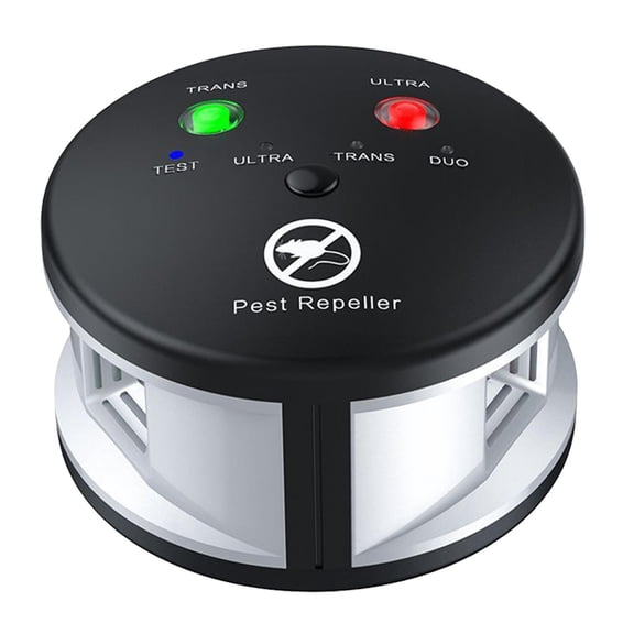 YWMJZEU 360 degree Squirrel Rodent Ultrasonic,3 in 1 Repellant for Indoor,Home, Office, Kitchen, Warehouse, Hotel, Basement or Indoor Areas