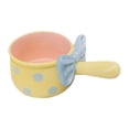 thumbnail image 1 of YWMJZEU 600ml Ceramic Soup Pot with Instant Handle Oven-Baked Rice Bowl for Cereal Chili Yellow, 1 of 9