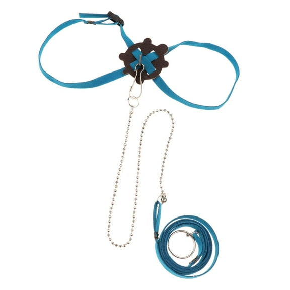 YWMJZEU Adjustable Pet Turtle Harness Leash For Small Pet Animal Outdoor Training Blue