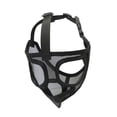 thumbnail image 1 of YWMJZEU Adjustable Short Snout Dog Muzzle Bulldog Dog Mask Pet Grooming Tools Puppy Breathable for Anti Biting Chewing Pet Supplies Tongue Out Black L, 1 of 9