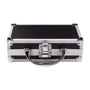 YWMJZEU Aluminum Alloy Carrying Case Multifunctional Attache Case Sturdy Metal Briefcase