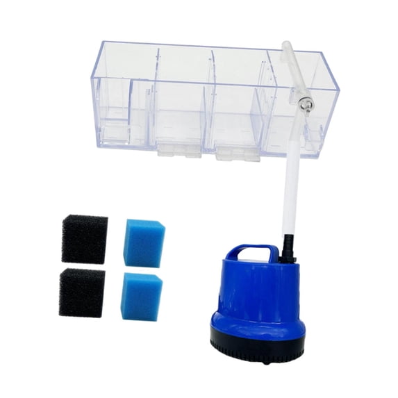 YWMJZEU Aquarium filter box, water purifier, aquarium accessories, waterfall riser, easy C