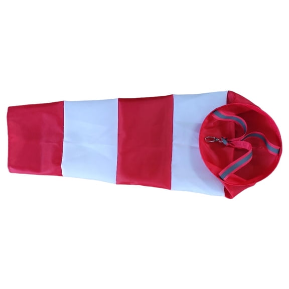YWMJZEU Aviation Wind Socks Rainbow Wind Measurement Sock Bag Direction Indicator , red red 15cm