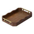 thumbnail image 1 of YWMJZEU Bamboo Serving Tray Food Storage Dinner Dessert Multipurpose Kitchen Platter Tea S, 1 of 9