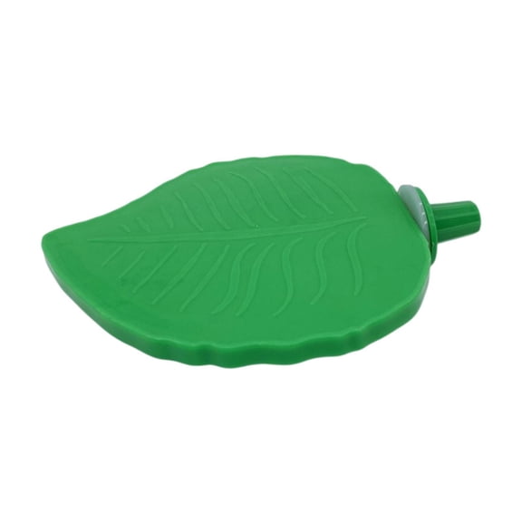 YWMJZEU Bird Perch Platform Parrot Perch Creative Easy to Use Leaf Shape Parrot Platform Dark Green