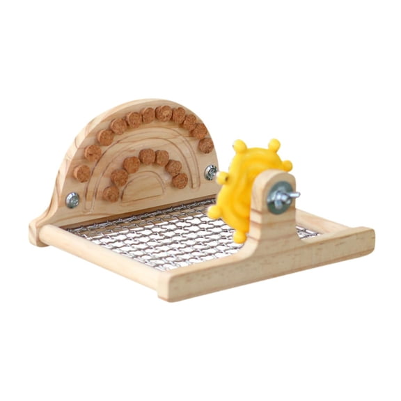 YWMJZEU Bird Perch Platform Playground Birdcage Toy Training Sturdy Parrot Stand Parrots