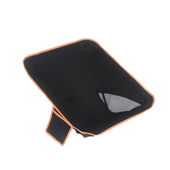 YWMJZEU Camping Chair Cover, 600D Oxford Cloth, Casual, Breathable, Removable Moon Chair Black