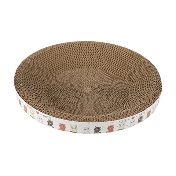 YWMJZEU Cat Scratch Pad Cat Pattern Furniture Protector Durable Lounge Bed Cat Scratcher M
