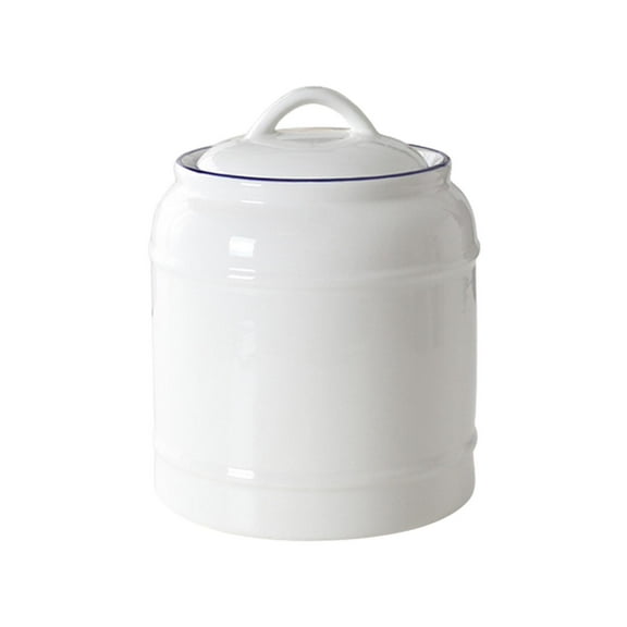 YWMJZEU Ceramic Jar with Airtight Lid 800-1000ml Home Kitchen Canisters Coffee and Sugar Medium
