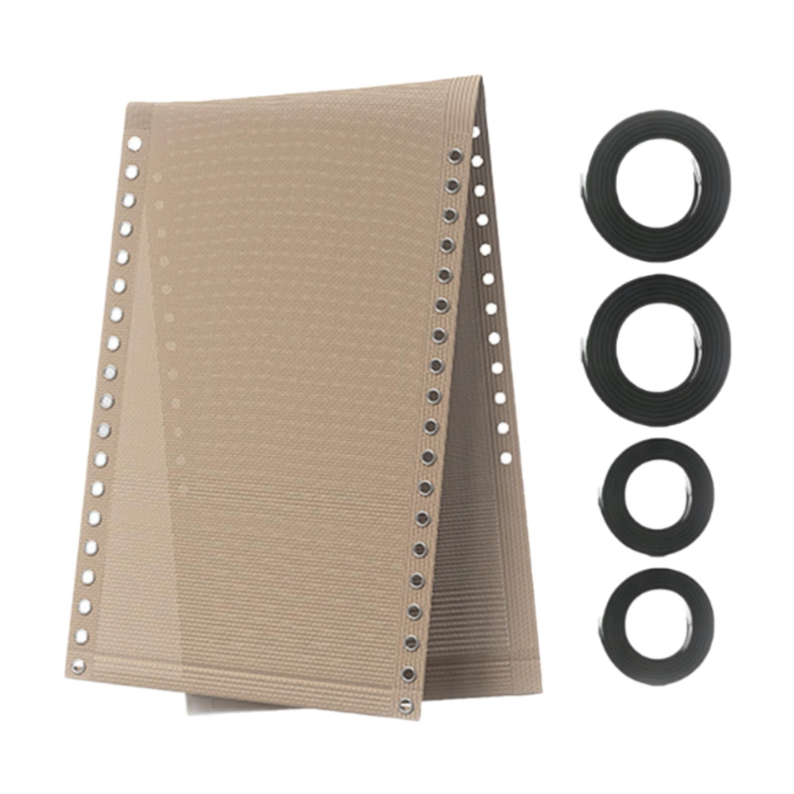 YWMJZEU Chair Replacement with Bungee Cord Kit,Breathable, ,Folding Mesh Repair Kit for Khaki