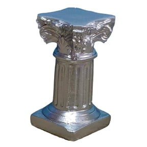 YWMJZEU Classical Architecture Roman Column Decoration Candlestick Sculpture Resin Roman