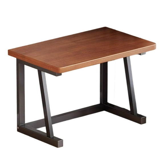 YWMJZEU Desktop Printer Shelf Multipurpose 2 Tiers Wood Tabletop Organizer Stylish Heavy M