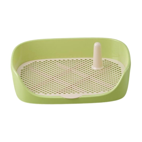 YWMJZEU Dog Toilet Training Potty Tray Pet Pan Loo Potty for Indoor Outdoor Small Medium Green 48x37x13cm