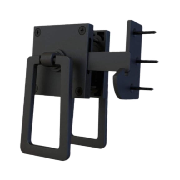 YWMJZEU Double Side Gate Latch Aluminum Alloy Sturdy Premium Self Locking Gate Latch for