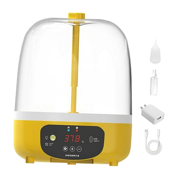 YWMJZEU Egg Incubator Chicken Incubator, US Plug, 4 Eggs Portable Science and Education Automatic