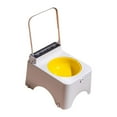 thumbnail image 1 of YWMJZEU Elevated Cat Bowl Cat Food Dish Auto Open Cover Stable Cat Dog Food Feeder Snack PP Bowl, 1 of 9