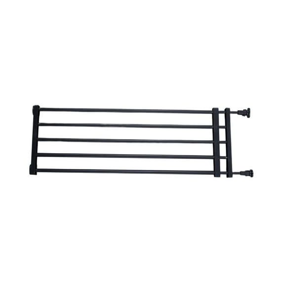 YWMJZEU Expandable Gate Barrier Stair Gate Pet Supplies Retractable Dog Gate Puppy Fence 39to60cmx36cm Black