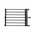 thumbnail image 1 of YWMJZEU Expandable Gate Barrier Stair Gate Pet Supplies Retractable Dog Gate Puppy Fence 39to60cmx42cm Black, 1 of 9