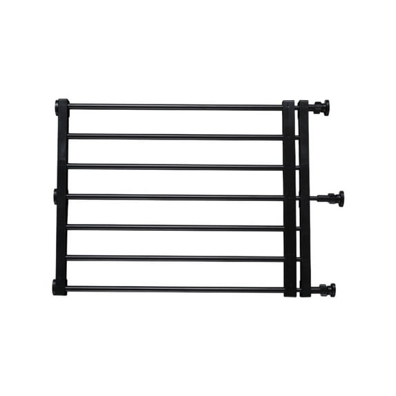 YWMJZEU Expandable Gate Barrier Stair Gate Pet Supplies Retractable Dog Gate Puppy Fence 39to60cmx42cm Black