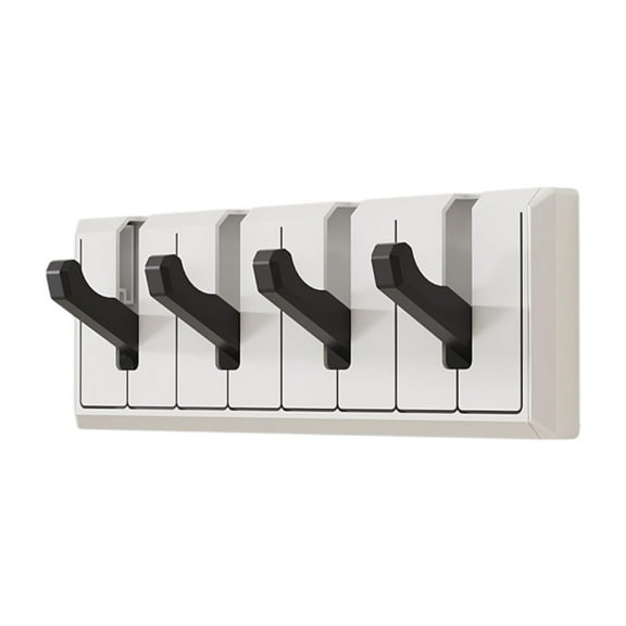 YWMJZEU Folding Wall Hook Flip Down Hook Coat Hanger Unique Easy to Install Wall Mounted 4 Hooks