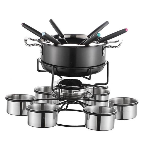 YWMJZEU Fondue Pot Set Melting Maker Durable Chocolate Fondue Mug Multipurpoise Portable B