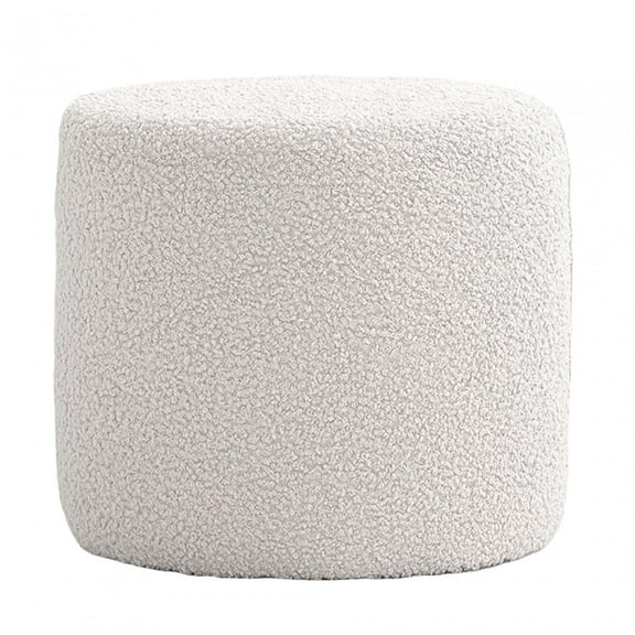 YWMJZEU Foot Rest Stool Non Slip Footstool Bench Sofa Tea Stool Small Cylinder Stool for white