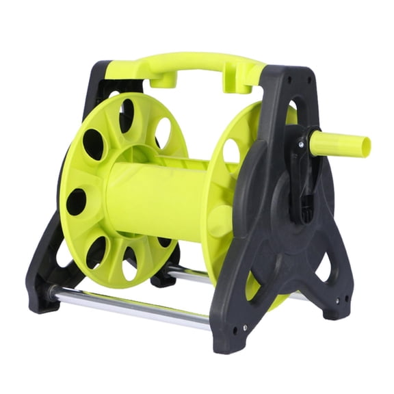 YWMJZEU Garden Hose Reel Cart Anti Winding Water Pipe High Pressure Hose Storage Rack Green