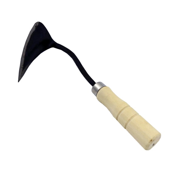 YWMJZEU Gardening Plow Hoe Farming Tool Planting Loosening Soil Hoe Sharp Wide Blade for Small