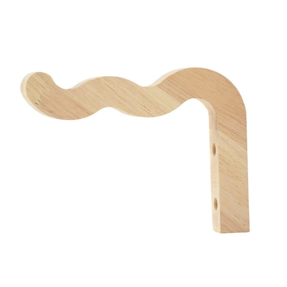 YWMJZEU Heavy Duty Farmhouse Style Indoor Outdoor Wall Plant Hanger, Lightweight Macrame Light Wood