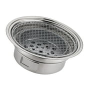 YWMJZEU Loviver Portable Japanese BBQ Grill Stainless Steel Charcoal Grill Barbecue L