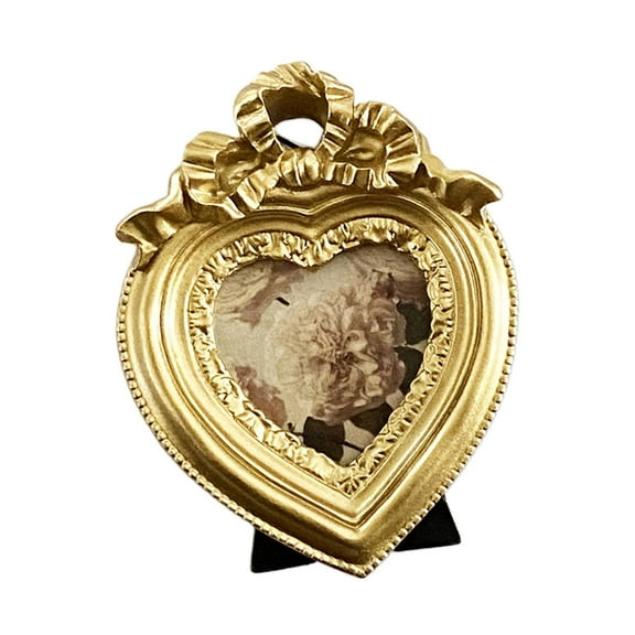 YWMJZEU Picture Frame Photo Frame Tabletop Wall Mounted Creative European Embossed Frame