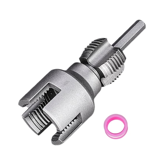 YWMJZEU Pipe Threader, Internal And External Threader for Electric , Pipe Threading Tool 6 point