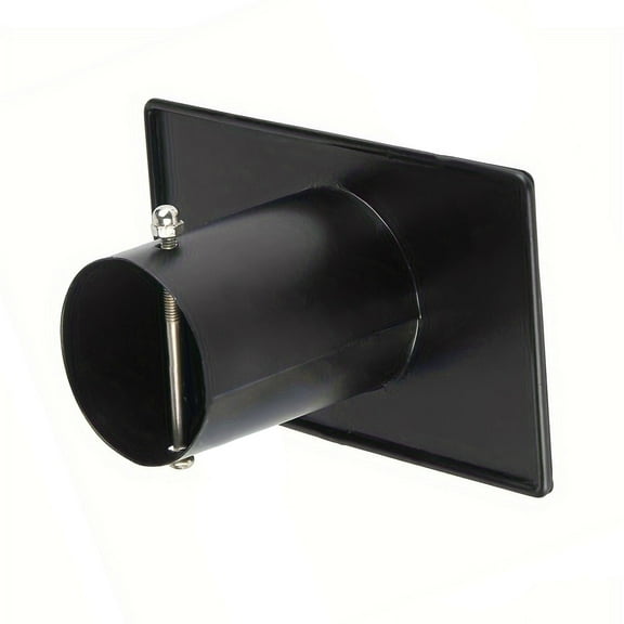 YWMJZEU Rain Chain Gutter Adapter Easy to Install Accessory Rust Resistant Fitting Black