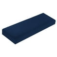thumbnail image 1 of YWMJZEU Soft Stretch Bench Covers Rectangle Cushion Slipcovers with Strap Blue, 1 of 9