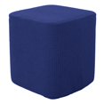 thumbnail image 1 of YWMJZEU Square Storage Stool Ottoman Covers Decorative Furniture Cover Elastic Polyester Dark Blue, 1 of 8