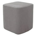 thumbnail image 1 of YWMJZEU Square Storage Stool Ottoman Covers Footstool Slipcover for Room Gray, 1 of 8