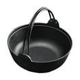thumbnail image 1 of YWMJZEU Sukiyaki Nabe Pot Cooking Pot Tableware Camping Cooking Nonstick Heavy Duty with without lid, 1 of 9