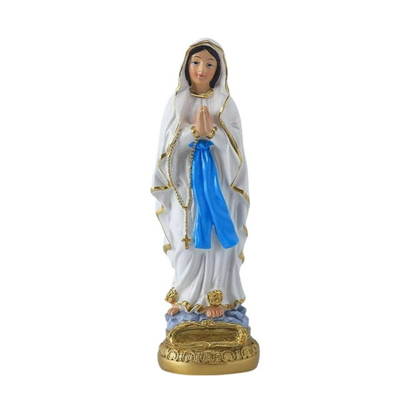 YWMJZEU Virgin Mary Statue Figurine Italian Style Art Crafts for Renaissance Collection Ornaments