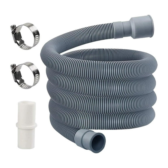YWMJZEU Washing Machine Drain Hose Kit 2M Easily Install Professional Accessory Replaces