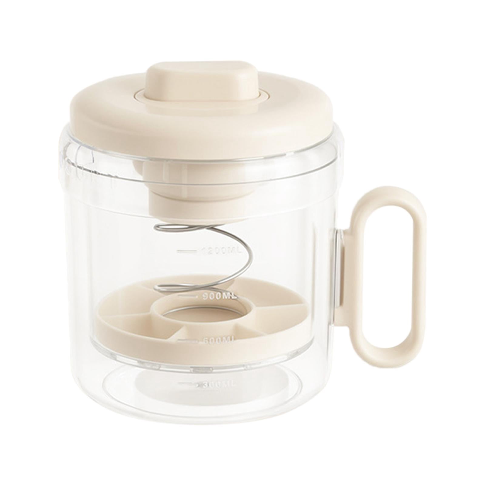 YWMJZEU Yogurt Strainer Quick Yoghurt Maker for Soup Thick Greek Yogurt Soybean Milk White