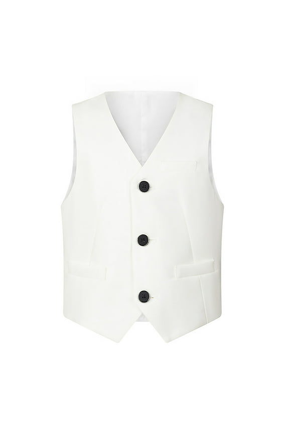 Boy's 4 Button Formal Suit Vest 2-3 Years 100