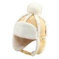 thumbnail image 1 of YWOAGH Kids Hats & Caps Baby Winter Hat Soft Warm Knitted Cute for Boys and Girls Yellow 8-24 Months, 1 of 5