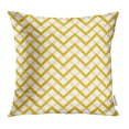 thumbnail image 1 of YWOTA Colorful Chevron Yellow Overlaying Zigzag Pattern Retro Zag Zig Abstract Artistic Pillow Cases Cushion Cover 16x16 inch, 1 of 1